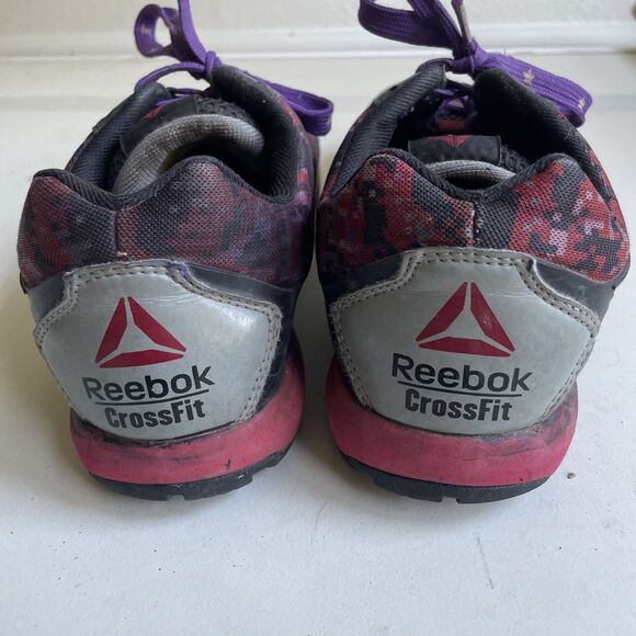 Reebok CrossFit Nano Athletic Shoes Black‎ Red, Womens 11.5 / Men’s 10 *READ* - Picture 3 of 8